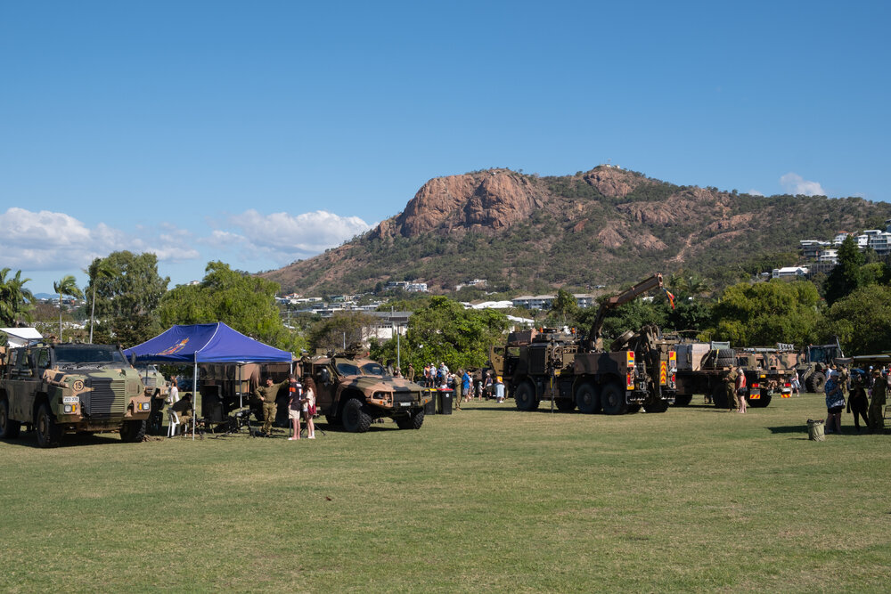 VP80 community day military displays, North Ward, Townsville, 16 August 2025