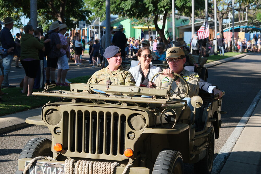 VP80 community day parade of veterans, the Strand, Townsville, 16 August 2025