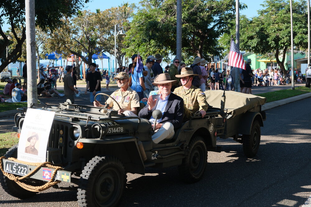 VP80 community day parade of veterans, the Strand, Townsville, 16 August 2025