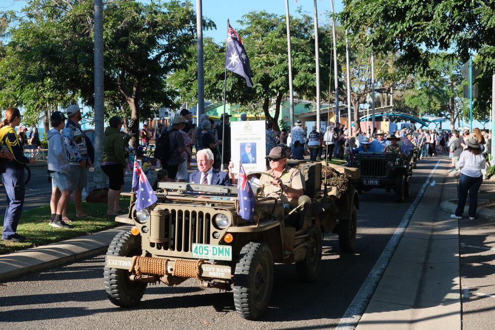 VP80 community day parade of veterans, the Strand, Townsville, 16 August 2025