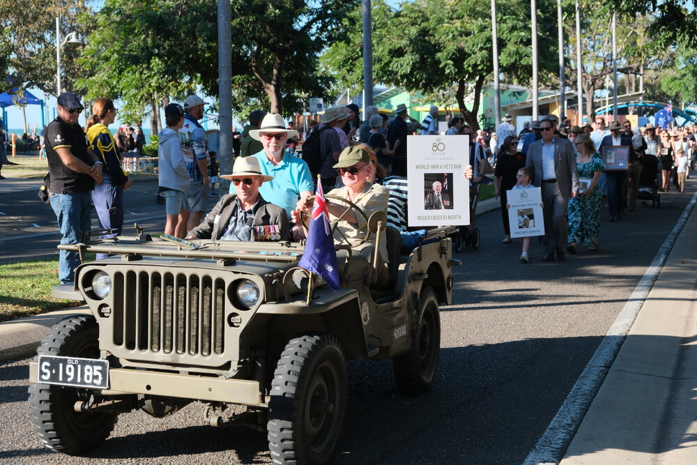 VP80 community day parade of veterans, the Strand, Townsville, 16 August 2025