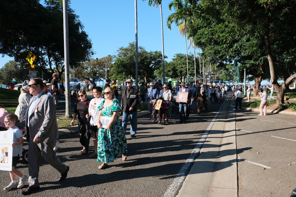 VP80 community day parade of veterans, the Strand, Townsville, 16 August 2025