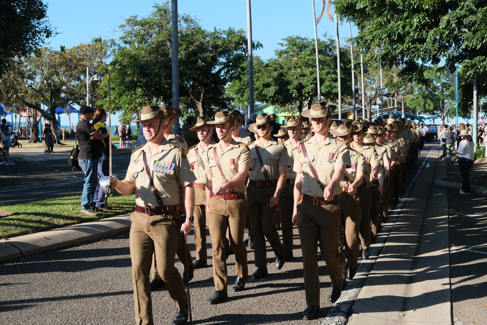 VP80 community day parade of veterans, the Strand, Townsville, 16 August 2025