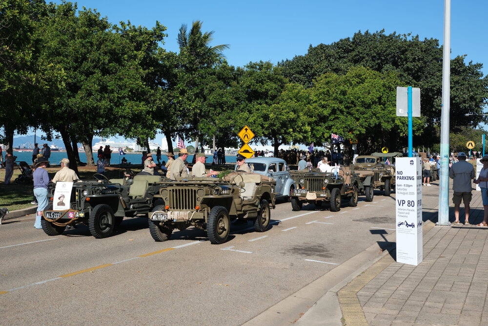 VP80 community day parade, the Strand, Townsville, 16 August 2025