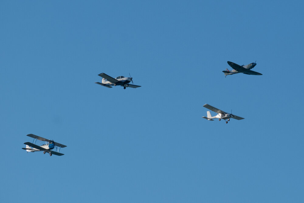 VP80 community day aircraft flypast, Townsville, 16 August 2025