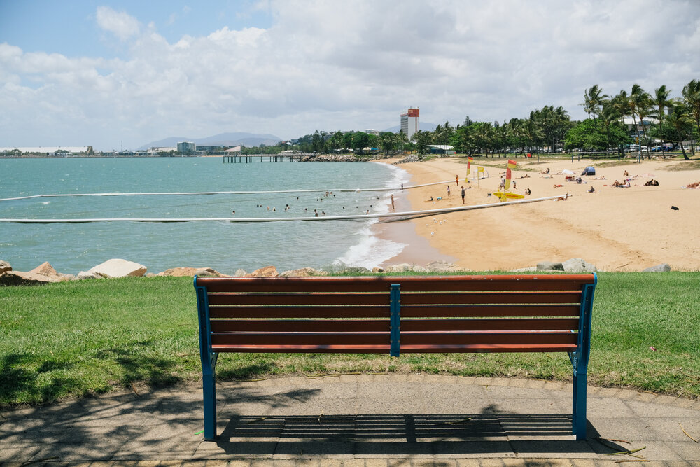 Beach, the Strand, Townsville, November 2023