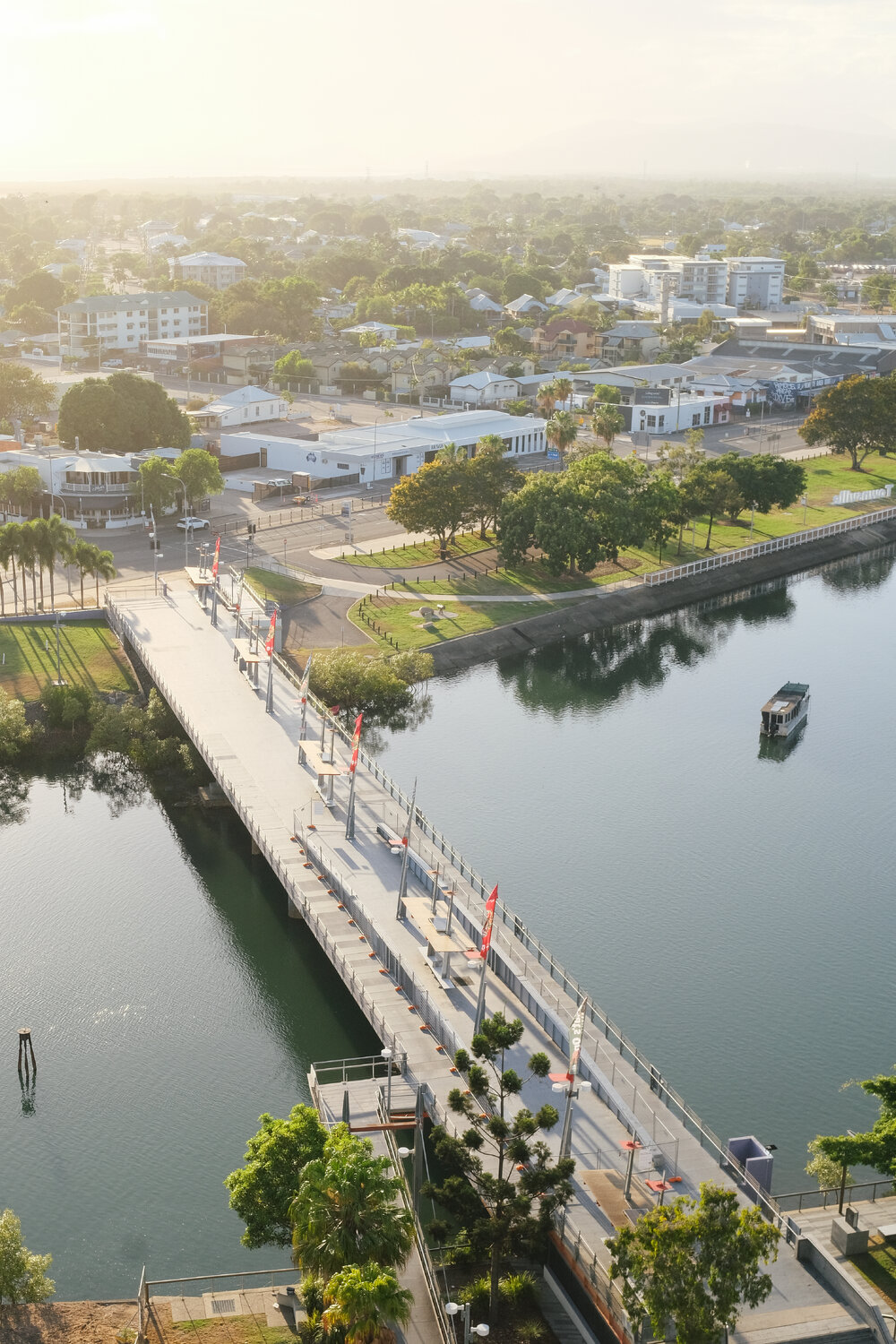 Victoria Bridge and South Townsville, Townsville, 13 November 2023