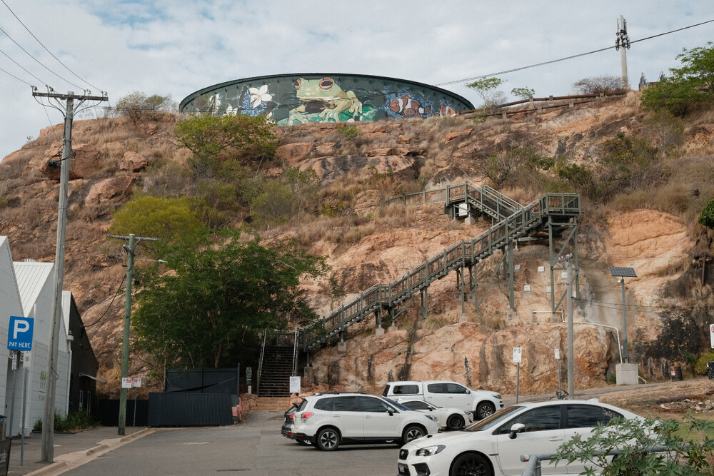 Walker Street steps, Townsville City, Townsville, 11 November 2023