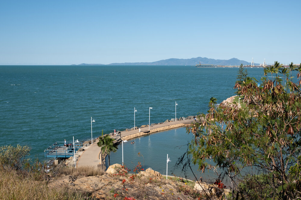 Rock pool, the Strand, Townsville, 16 August 2025