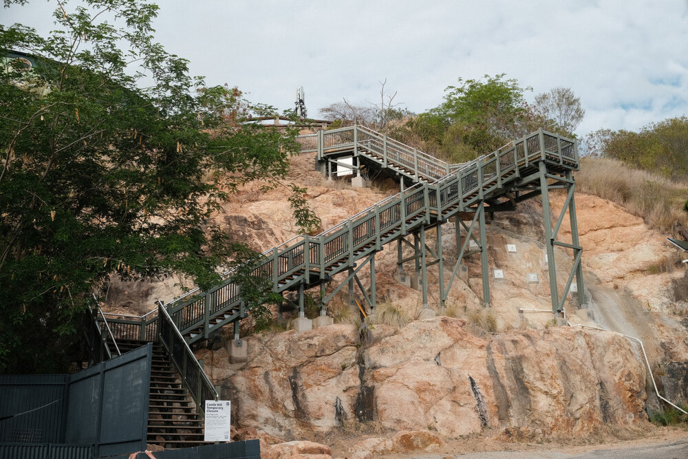 Walker Street steps, Townsville City, Townsville, 11 November 2023