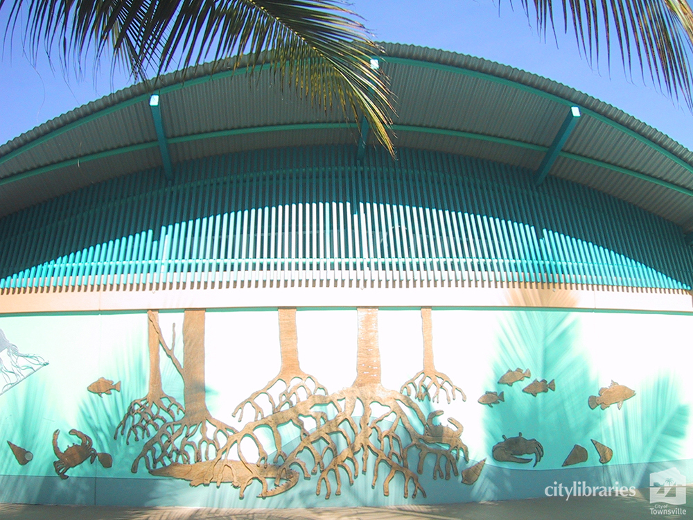 Artwork on public facilities, The Strand, Townsville, [2000]