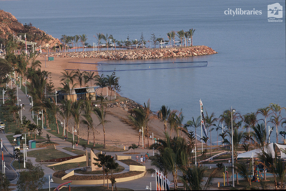 Aerial view of The Strand and Rockpool, Townsville, [2006]