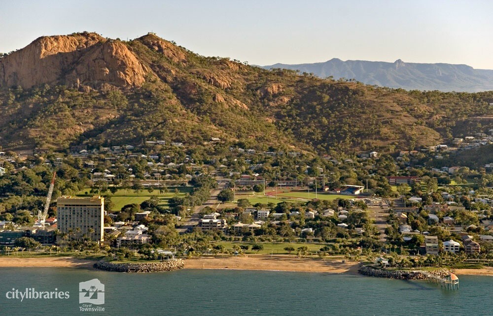 Aerial view of The Strand and Castle Hill, Townsville, [2006]
