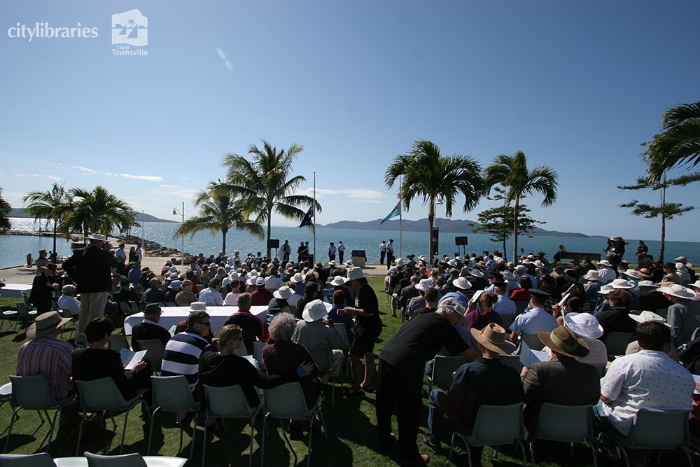 Memorial for the RAAF Catalina crash disaster, the Rockpool, Townsville, 2005