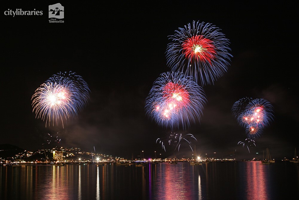 Fireworks for VP60, The Strand, Townsville, 2005