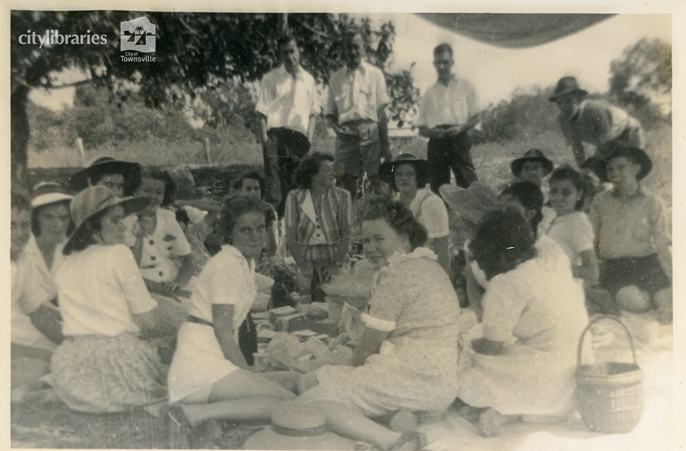Group photograph, May Day, Townsville, 1 May 1945