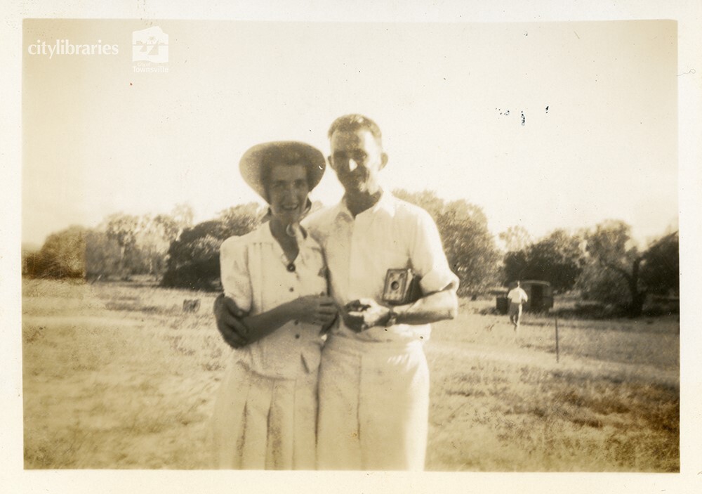 Pat McCarthy and Norman Dearness, Townsville, 16 February 1946