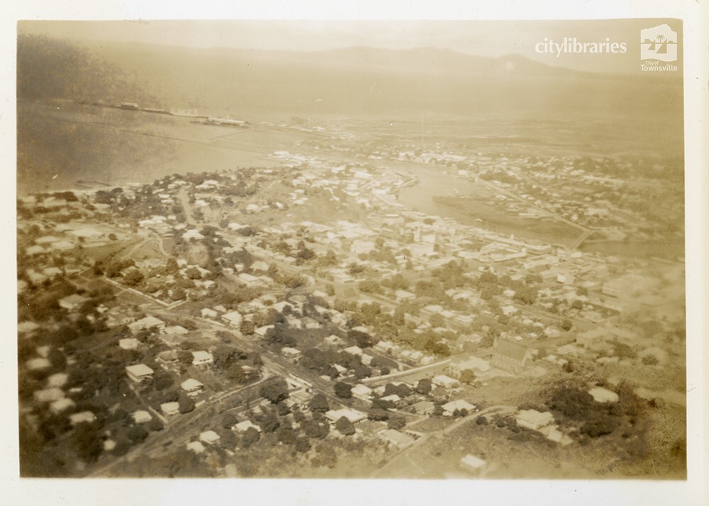 View of Townsville from Castle Hill, Townsville, 17 February 1946