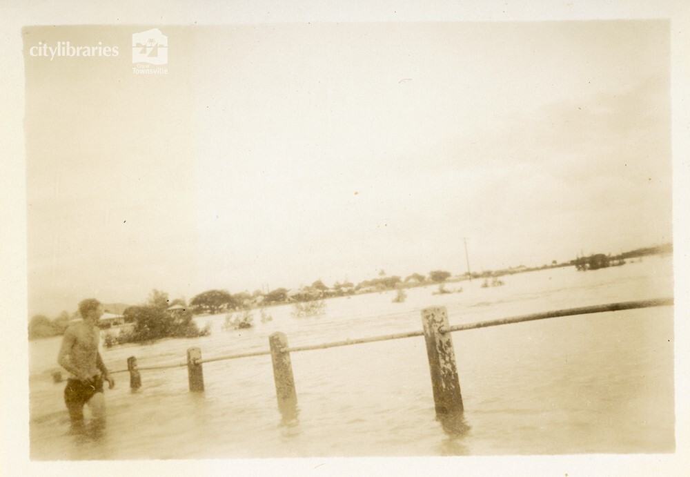 Flooding, Railway Estate, Townsville, 10 February 1946