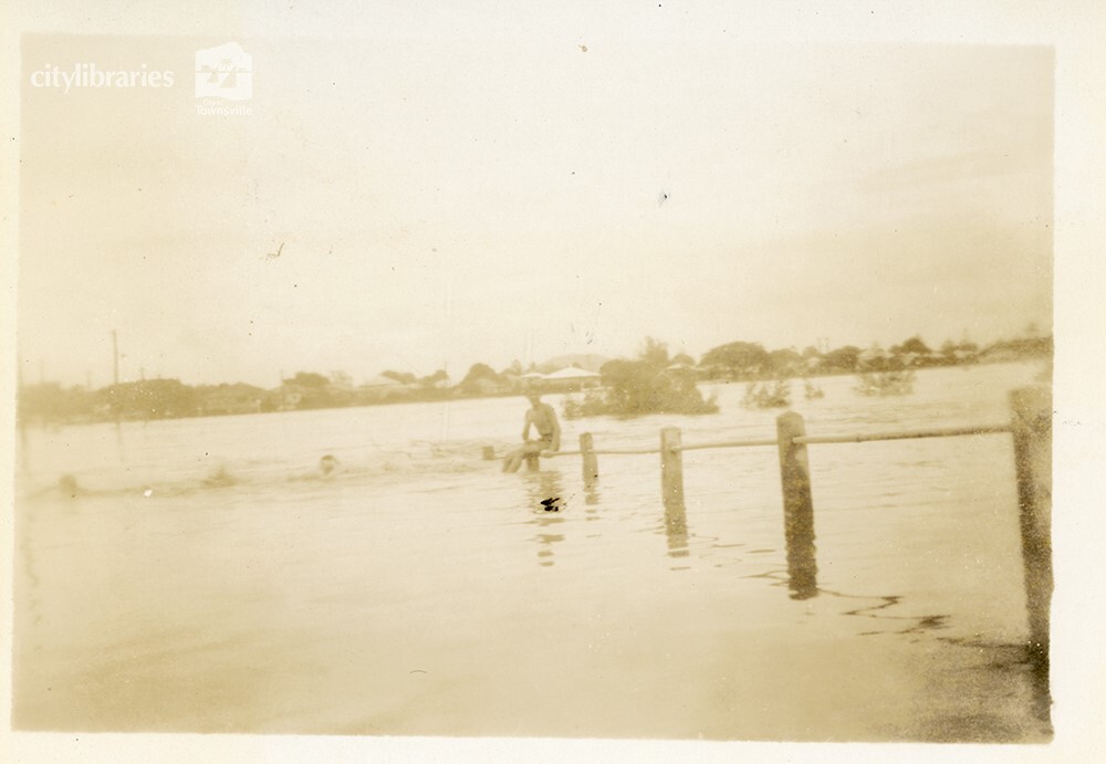 Flooding, Railway Estate, Townsville, 10 February 1946
