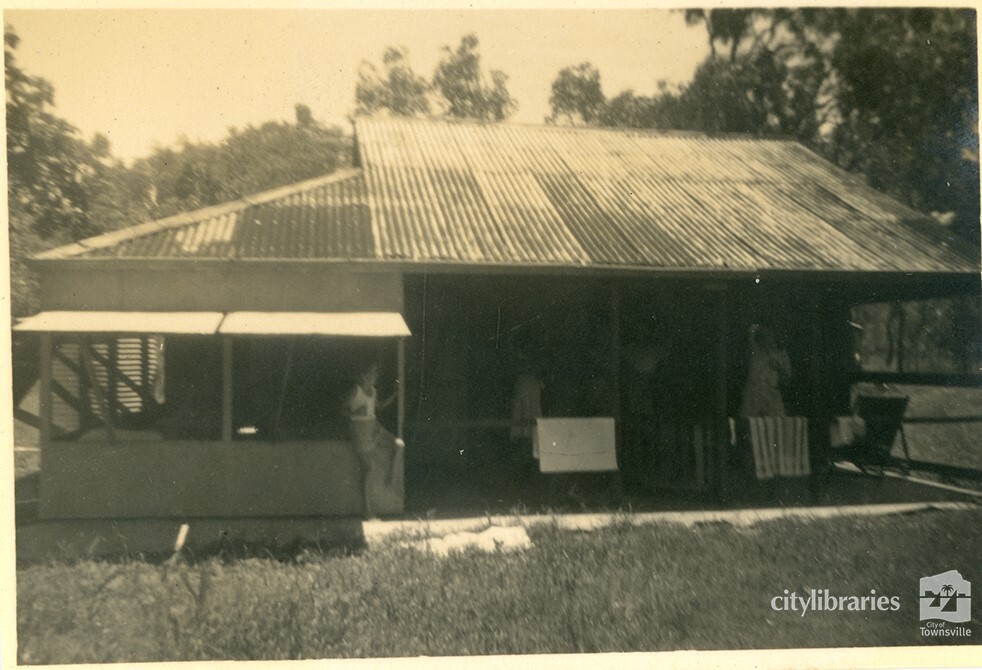 The Hut beach house, Picnic Bay, Magnetic Island, 24 February 1946