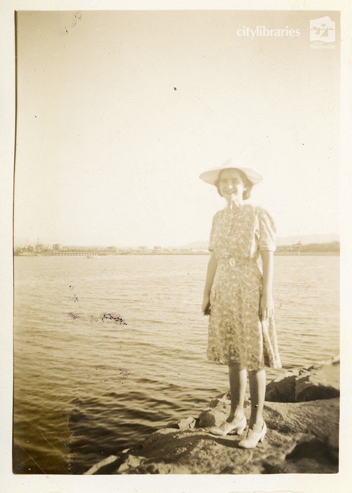 Grace Burgess (Matthews), Townsville, ca. 1946