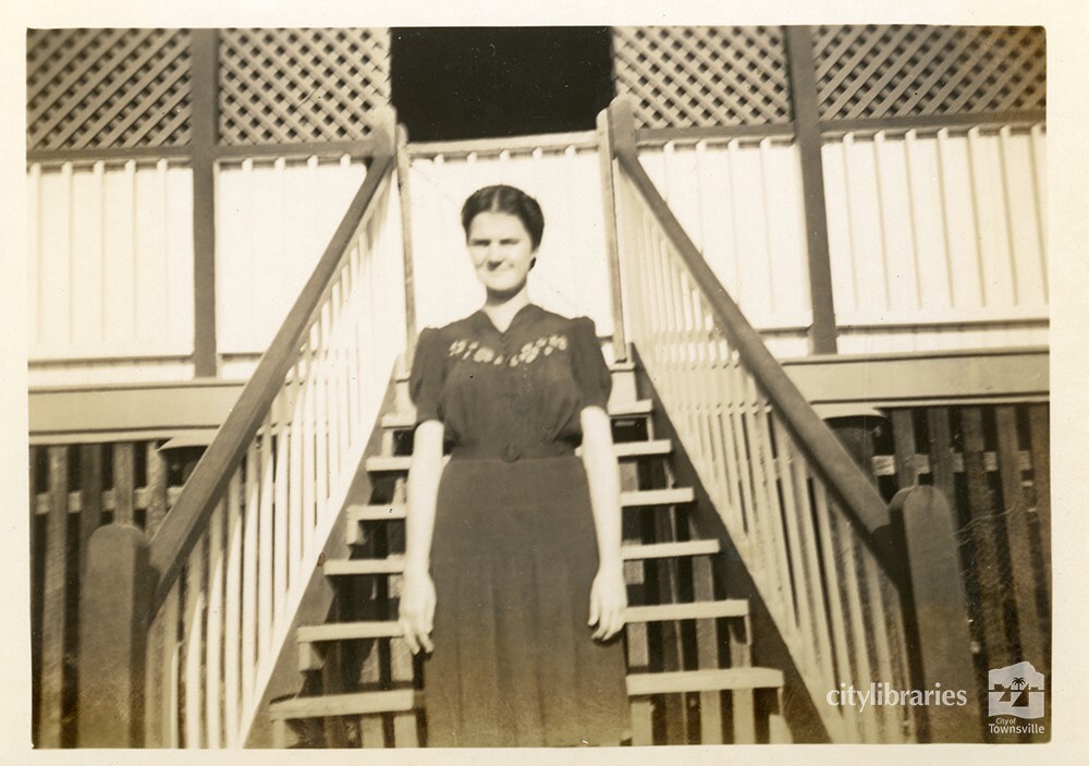 Sister of Grace Burgess (Matthews), Jean, Townsville, ca. 1946