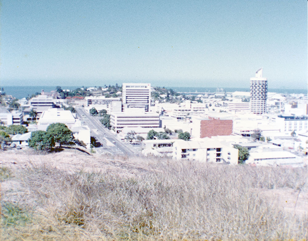 View of Townsville City and Denham Street, Townsville, ca. 2015.