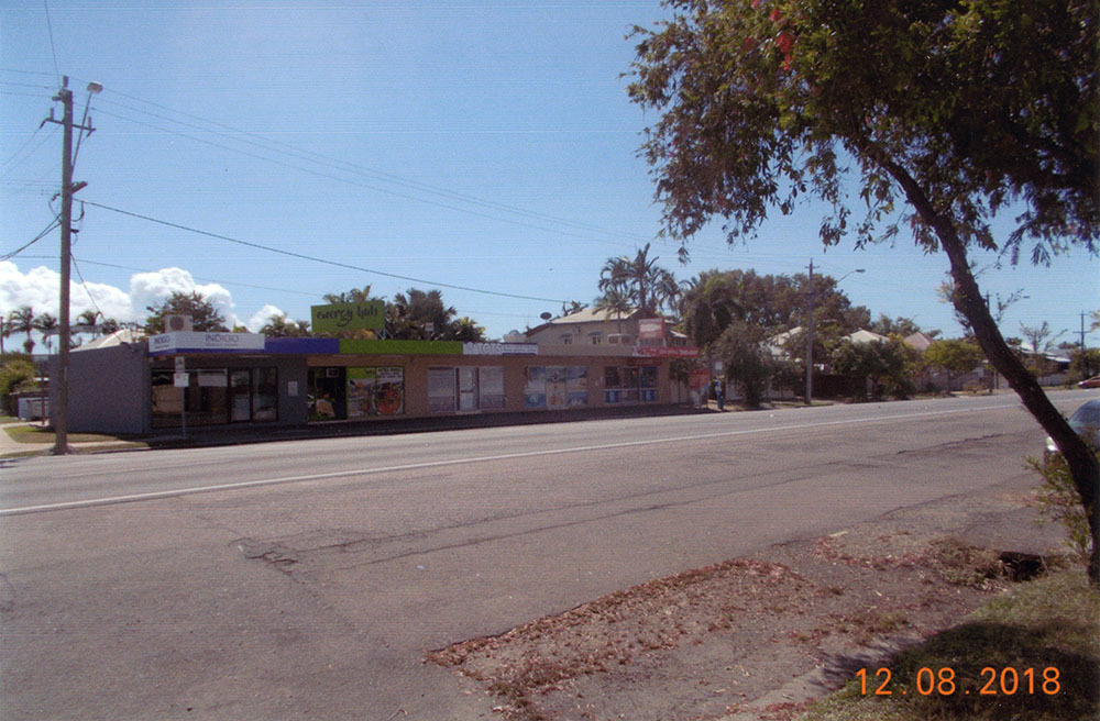 Shops on Boundary Street, South Townsville, 12 August, 2018.
