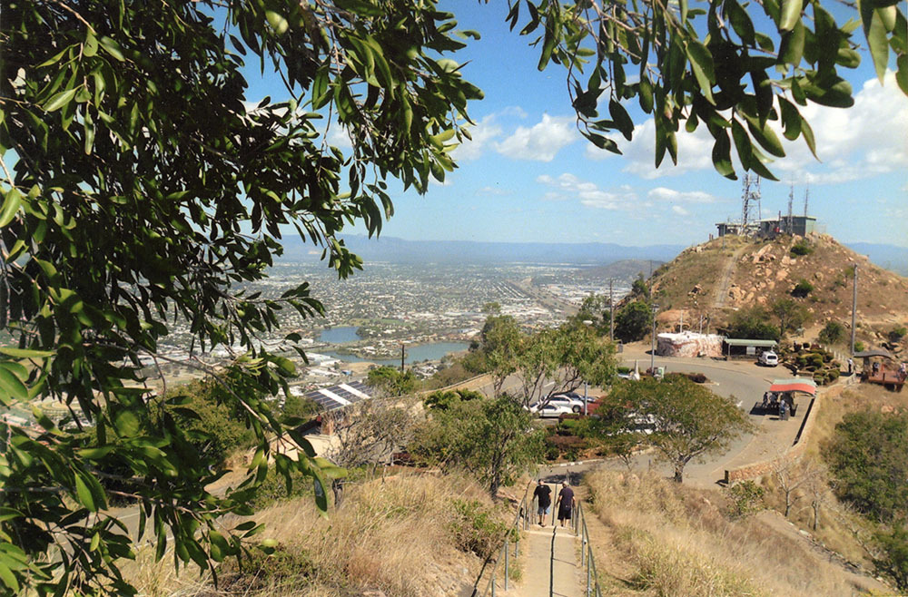 Castle Hill lookout, Townsville, ca. 2015.