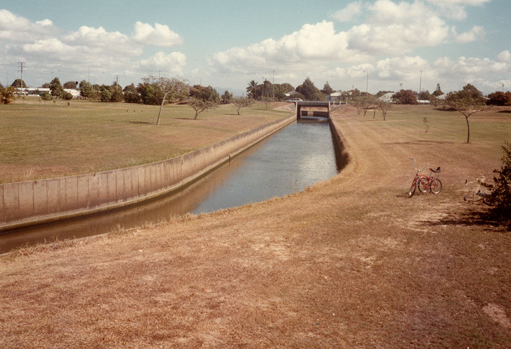 Woolcock canal, Townsville, 1984