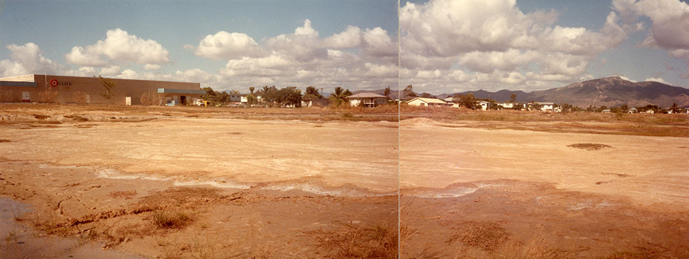 Saltpan area on the eastern side of proposed southern lake development area, Townsville, 1984