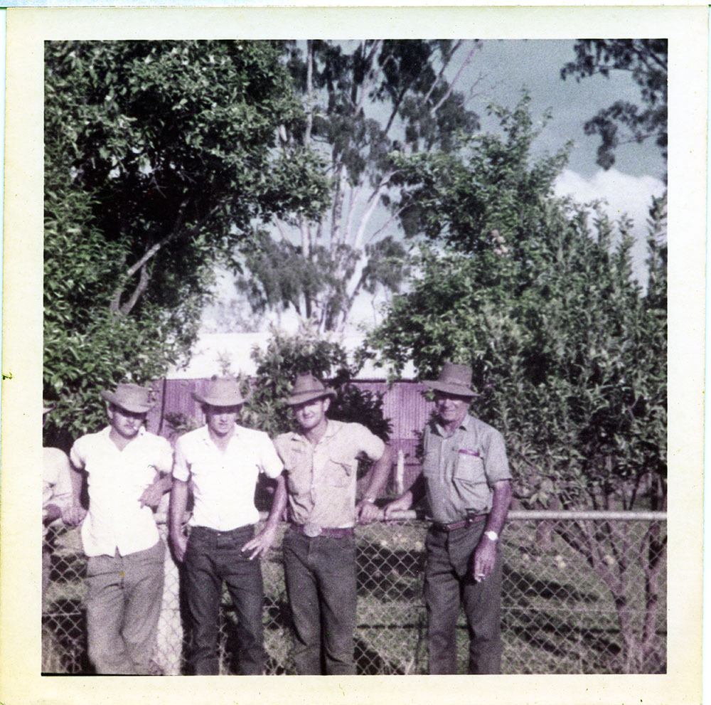 Workers at Dotswood Station, North Queensland, ca. 1965