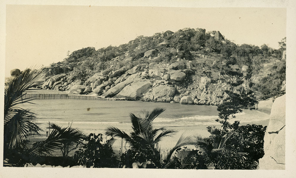 Swimming enclosure, Alma Bay, Magnetic Island, [between 1908 and 1930].