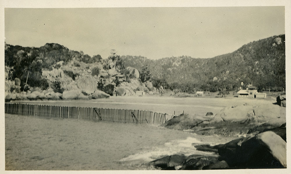 Swimming enclosure, Alma Bay, Magnetic Island, [between 1908 and 1930].