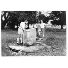 [New water pump in Anderson Park, Townsville, 1973] 