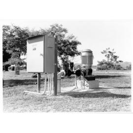 Anderson Park, irrigation control box, Townsville, 1970. 