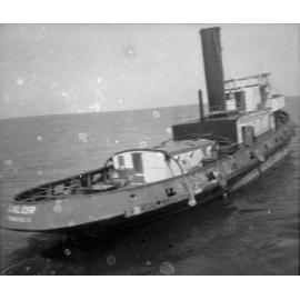 Scuttling of the tug Lalor, Townsville, 1969