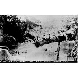 Above Upper Saltwater Falls, 24 March 1922 