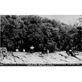 Above Upper Saltwater Falls, 24 March 1922 