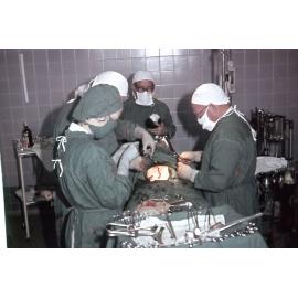 Freeman collection : Operating theatre, Ayr District Hospital, North Queensland, 1961