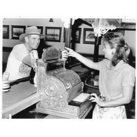 [The bar of the Australian Hotel, Townsville,] 1989
