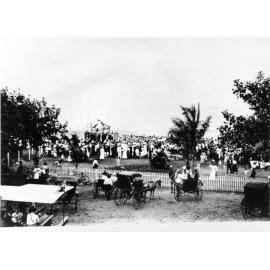 A ceremony in Strand Park, Townsville, ca.1913