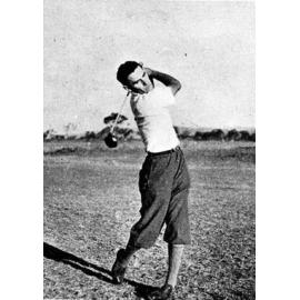 J.H.K. Stewart (Townsville) winner of the North Queensland Golf Championship, 1932, with a score of 306. 