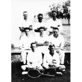 Stewart's Creek Tennis team, B Grade champions, Townsville, 1929. 