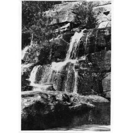 Mount Elliott, falls at Margaret Creek, 1931 
