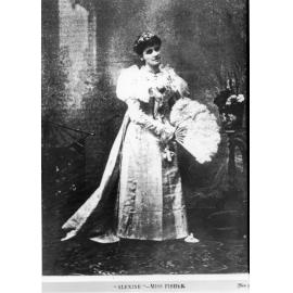 Alexina, a character from the comic opera, Falka, Townsville, 1897. 