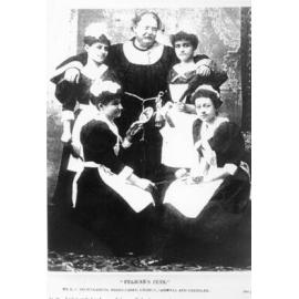 Pelican's pets, from the Falka comic opera, Townsville, 1897. 