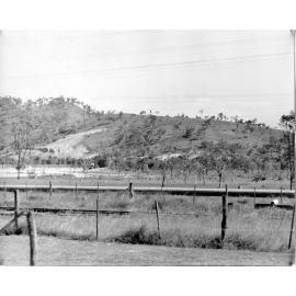 Reservoir site on the western slope of Mount Louisa, Townsville, 1970. 