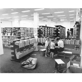 City Library children's area, Townsville, 1978 